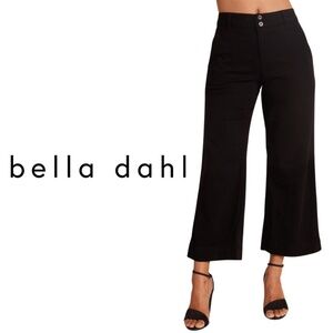 Bella Dahl Revolve Saige Wide Leg Crop Black - Size 27